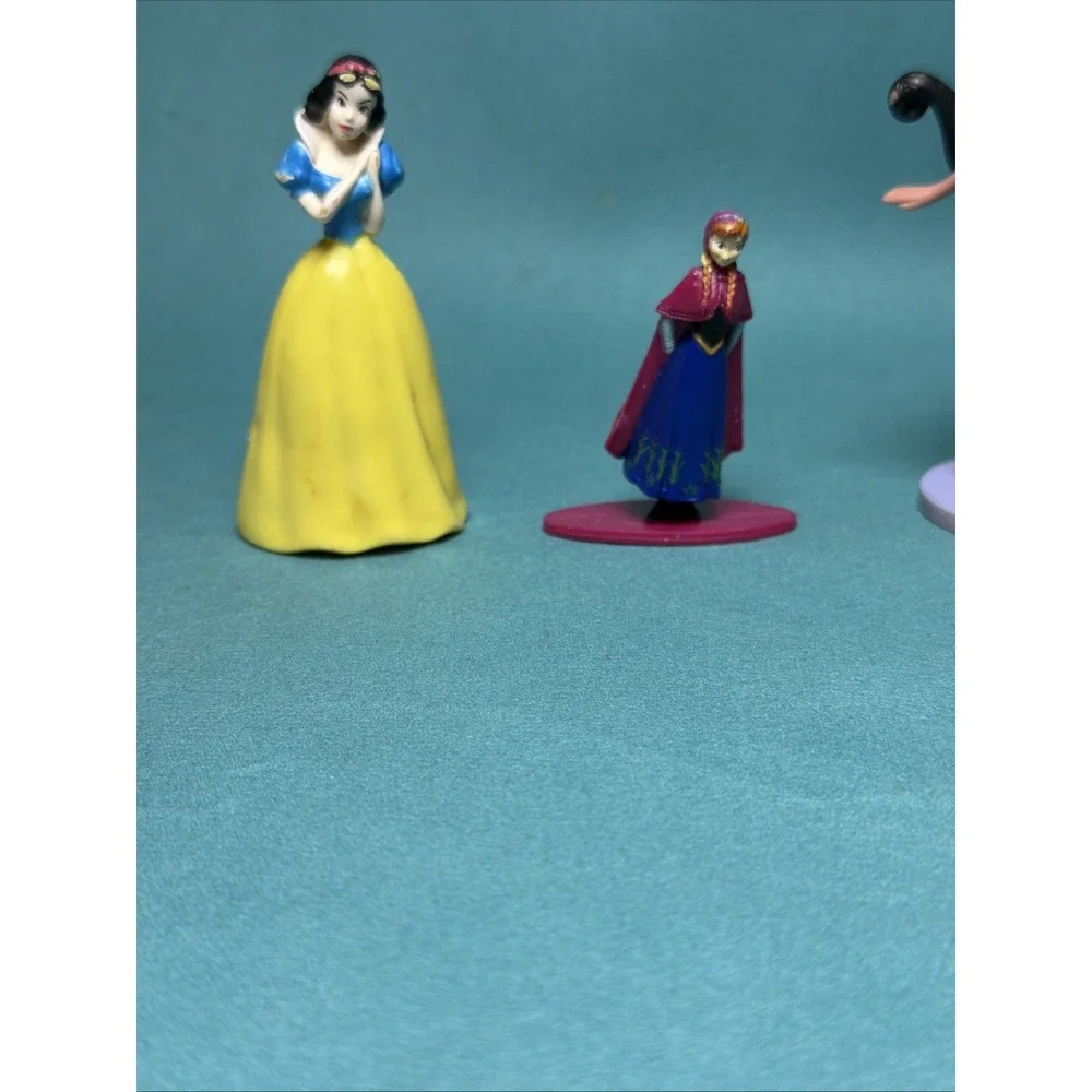 Disney Princess Jasmine Anna Snow White Cinderella PVC Figures‎ Lot Cake Topper
